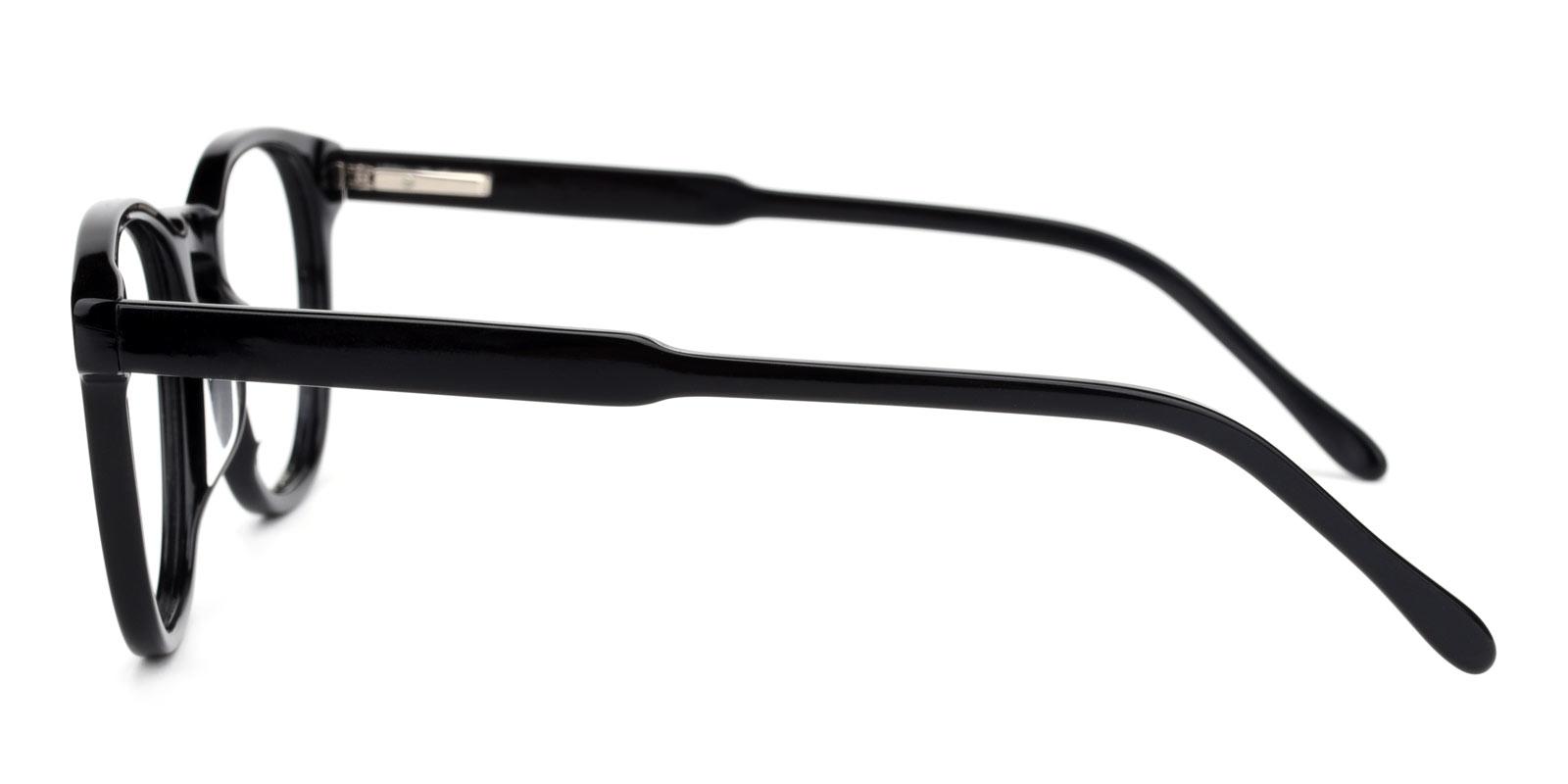Knowledge-Black-Rectangle-TR-Eyeglasses-detail