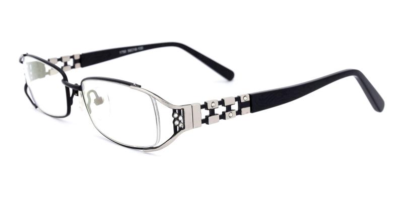 Kaki-Black-Eyeglasses