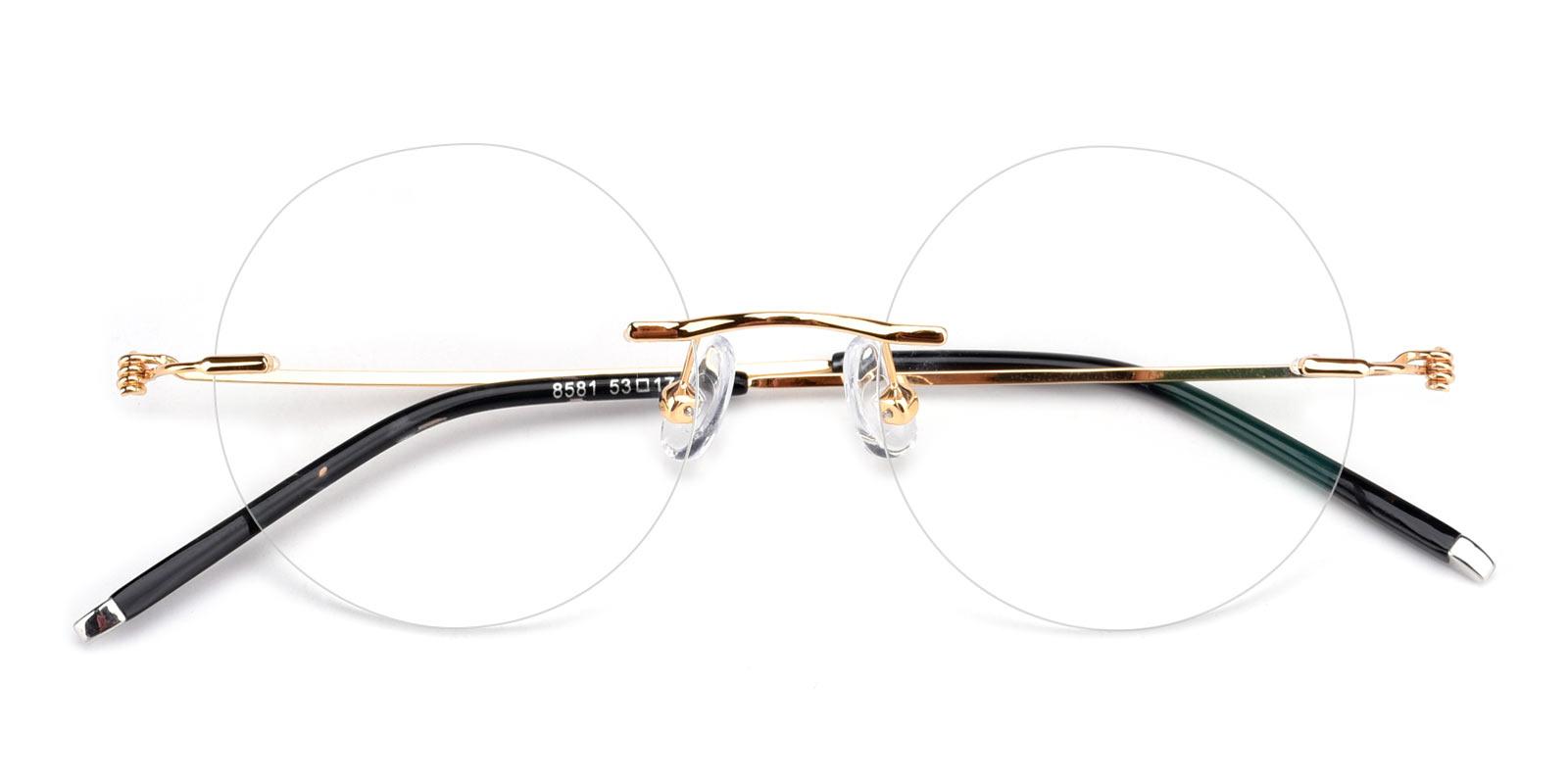 Elsie-Gold-Round-Metal-Eyeglasses-detail