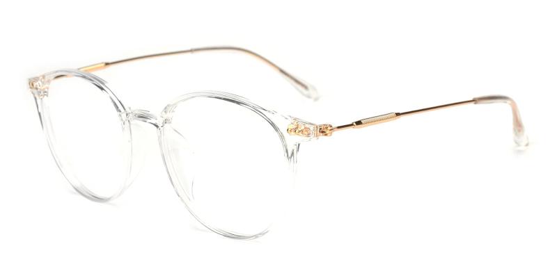 Julian Round Eyeglasses in Pattern - Sllac