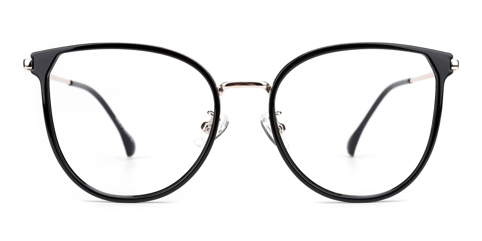 Moonlight-Black-Round / Cat-TR-Eyeglasses-detail