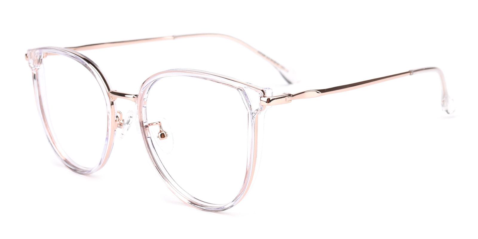 Moonlight-Pink-Round / Cat-TR-Eyeglasses-detail