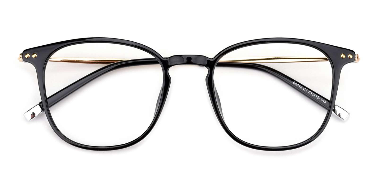 Sunflower-Black-Rectangle-TR-Eyeglasses-detail