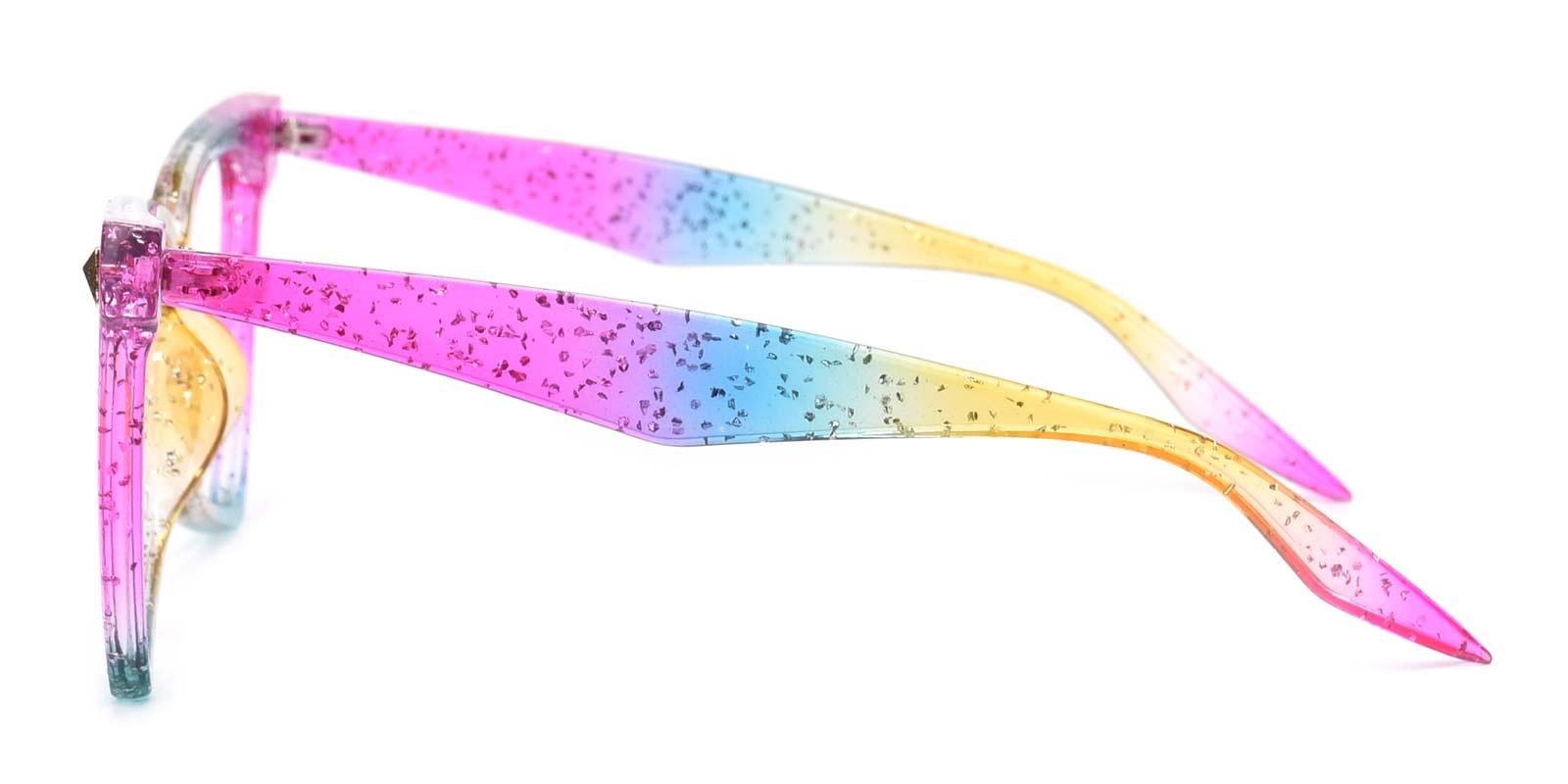 Rainbow-Multicolor-Geometric-Plastic-Eyeglasses-detail