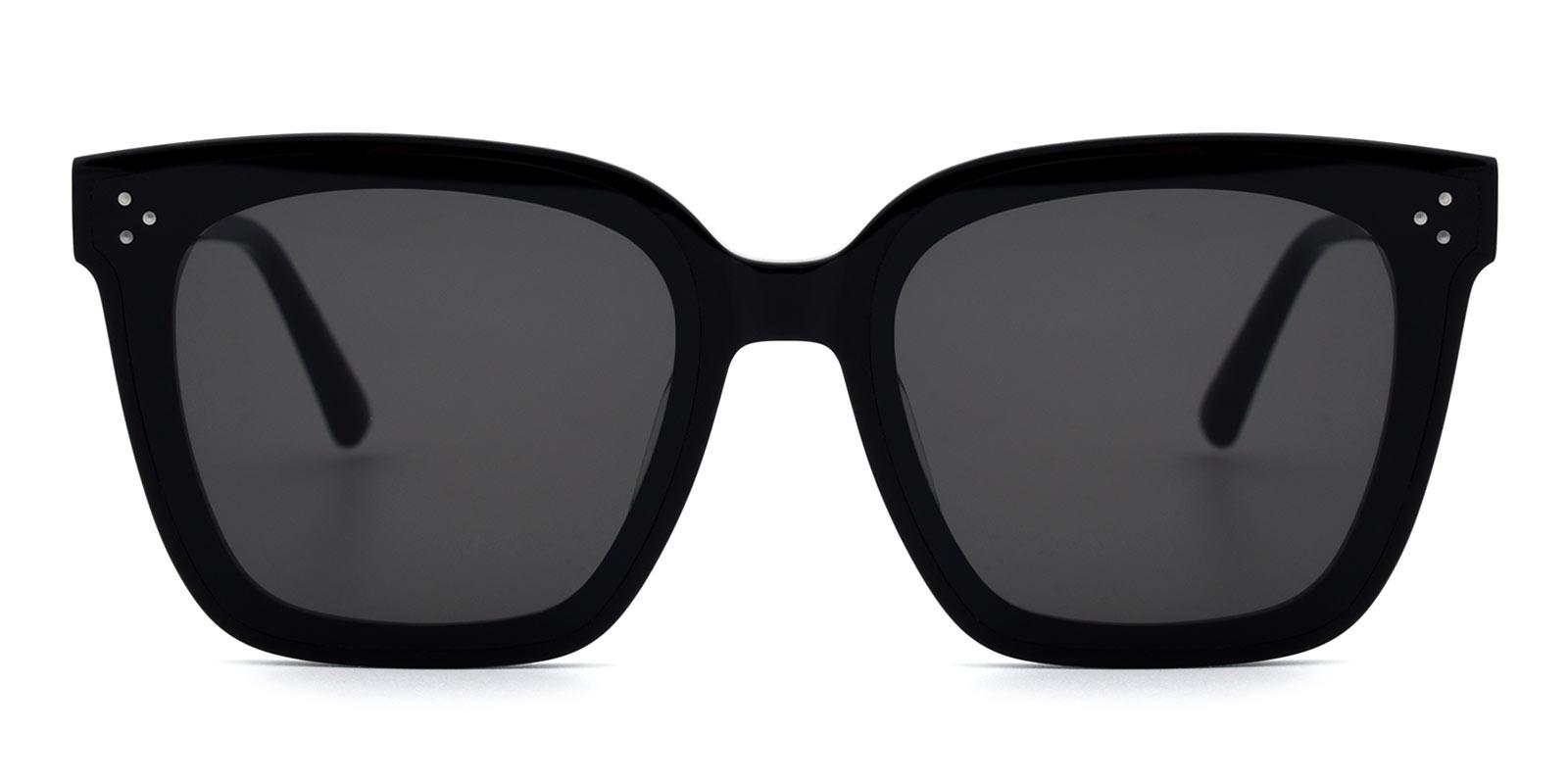 Reboot Non Prescription Sunglasses-Black-Rectangle-TR-Sunglasses-detail