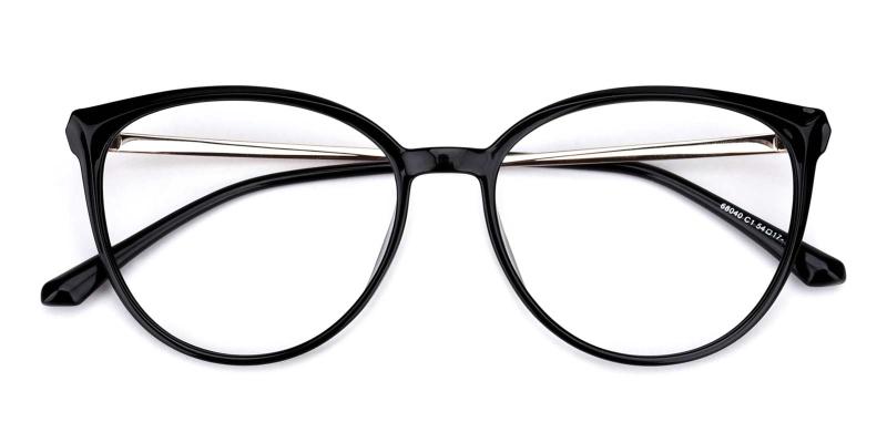 Glamour-Black-Eyeglasses
