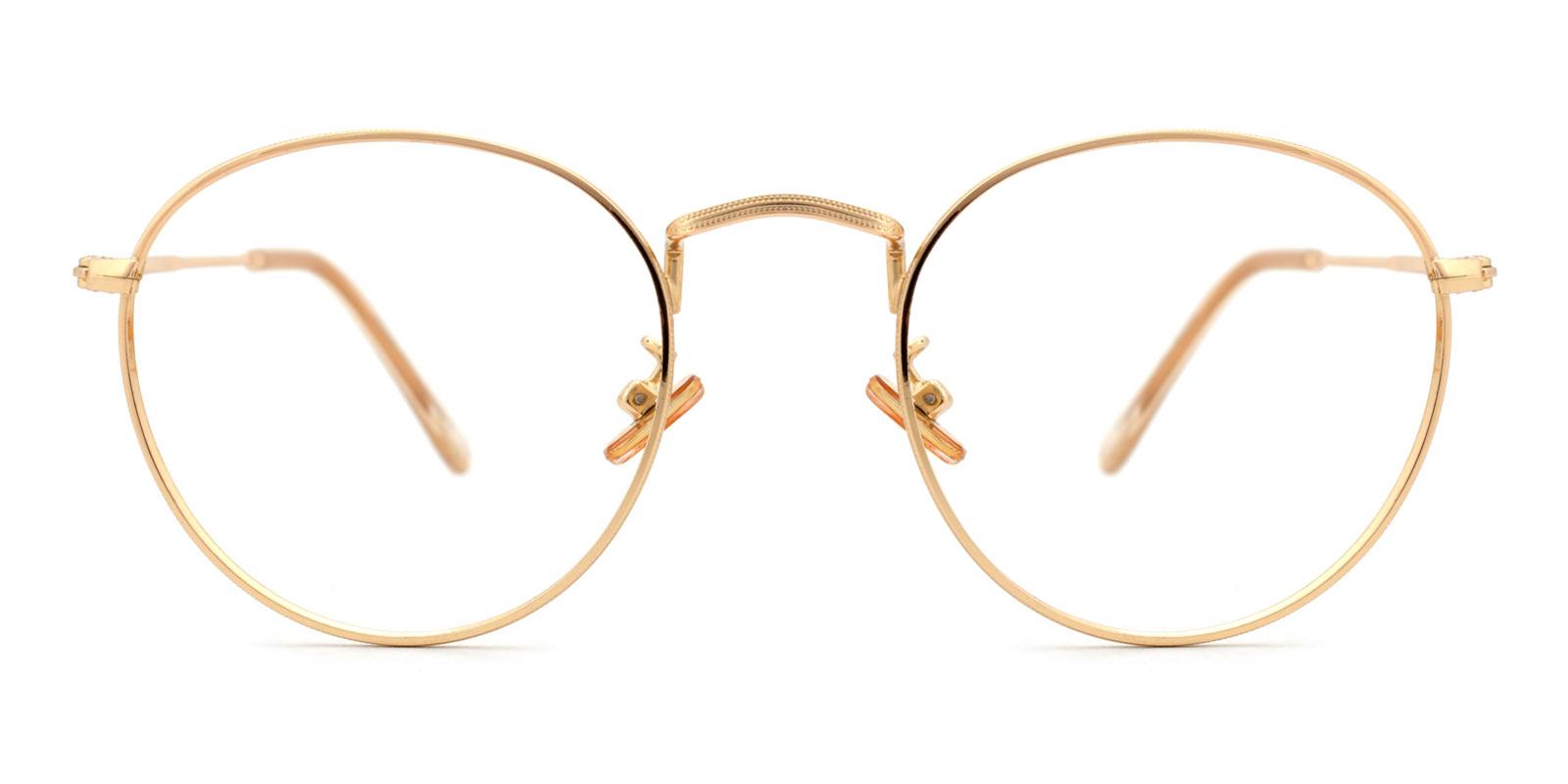 Canary-Translucent-Round-Metal-Eyeglasses-detail
