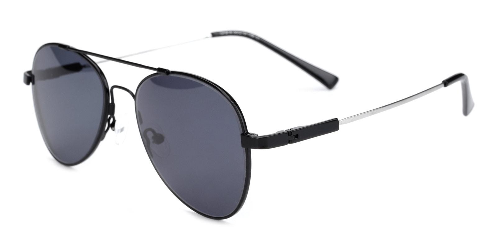 Louis-Black-Aviator-TR-Sunglasses-detail