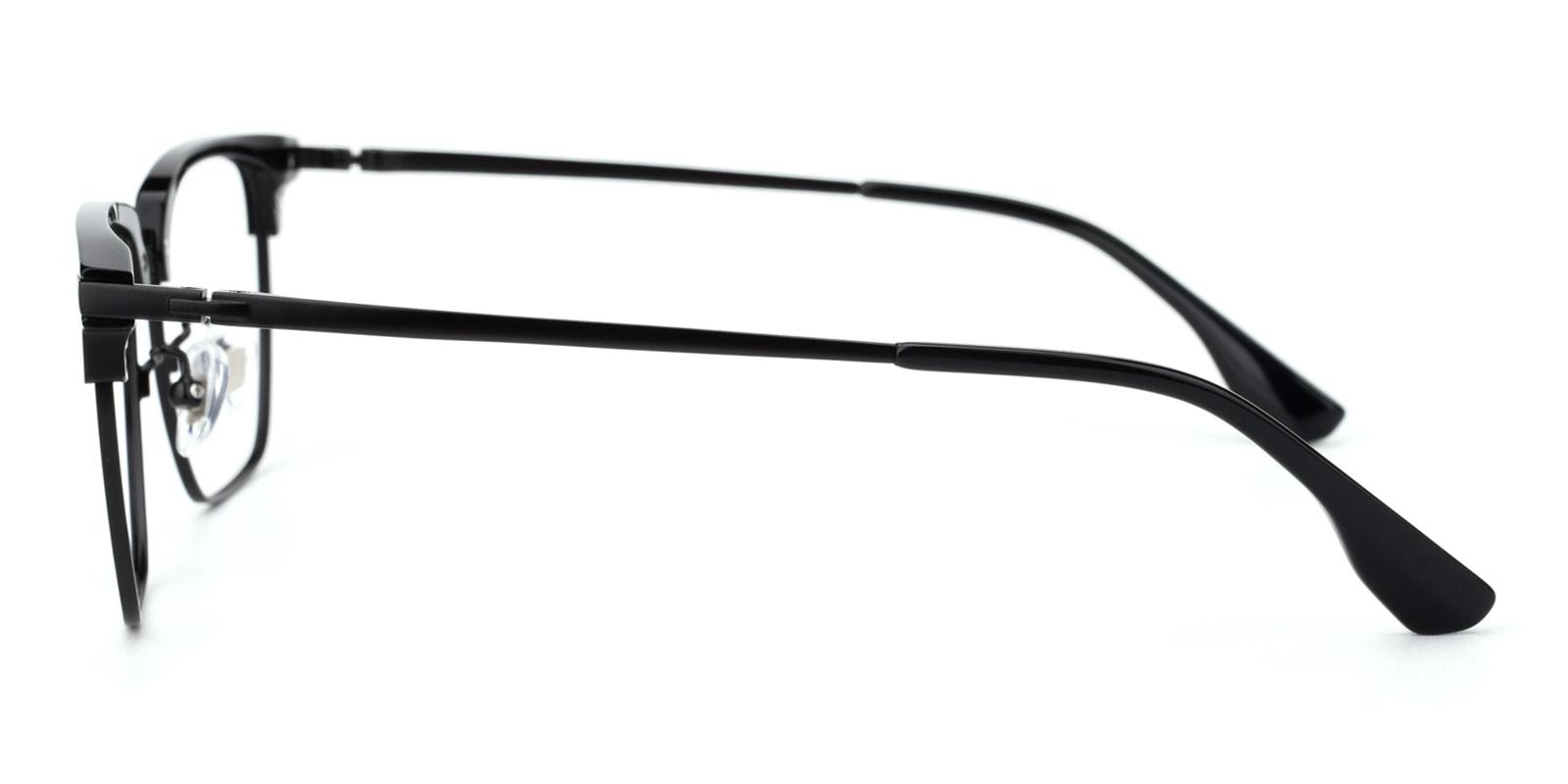 Signage-Black-Browline-Titanium-Eyeglasses-detail