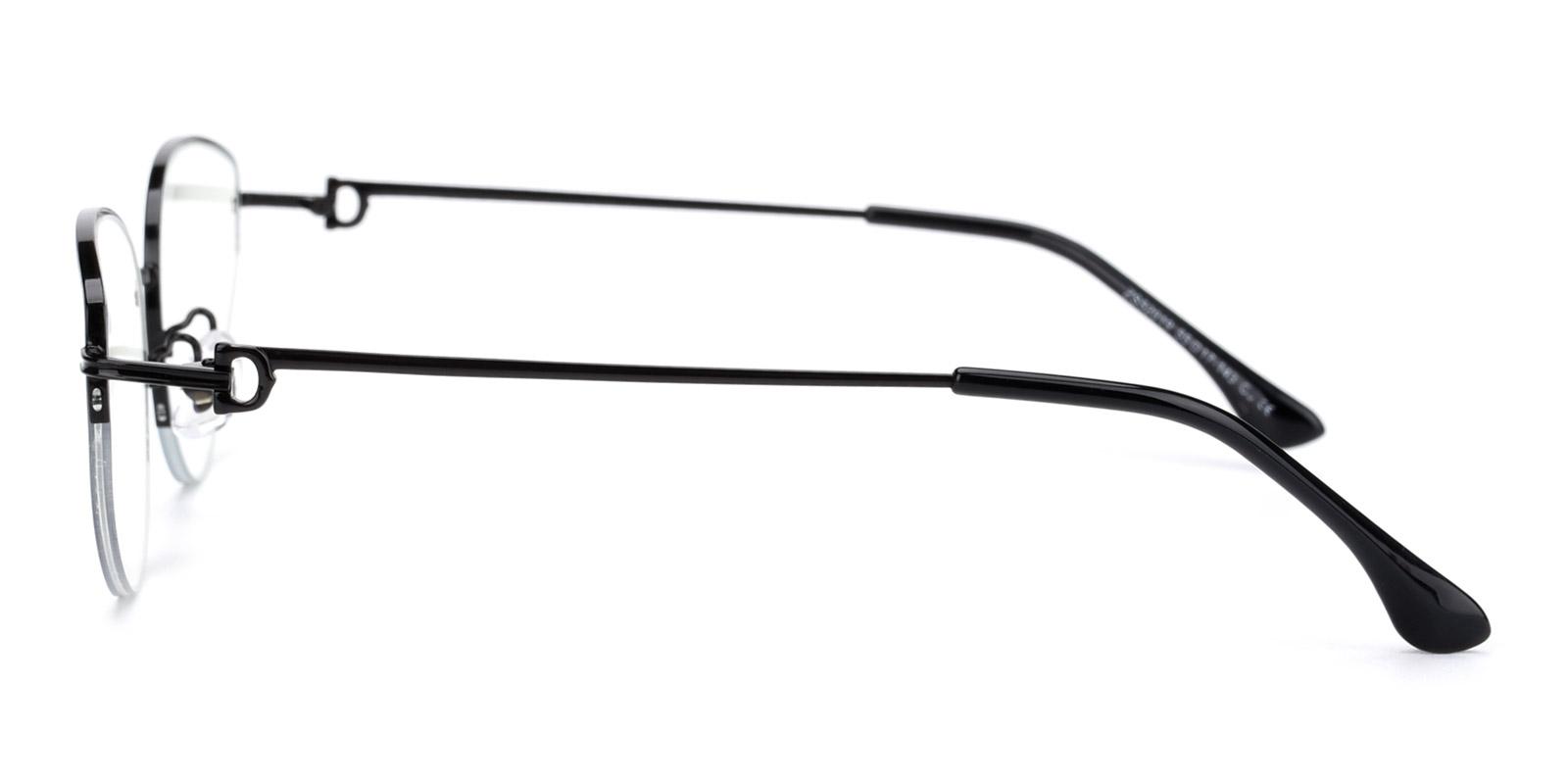 Zero-Black-Cat-Metal-Eyeglasses-detail