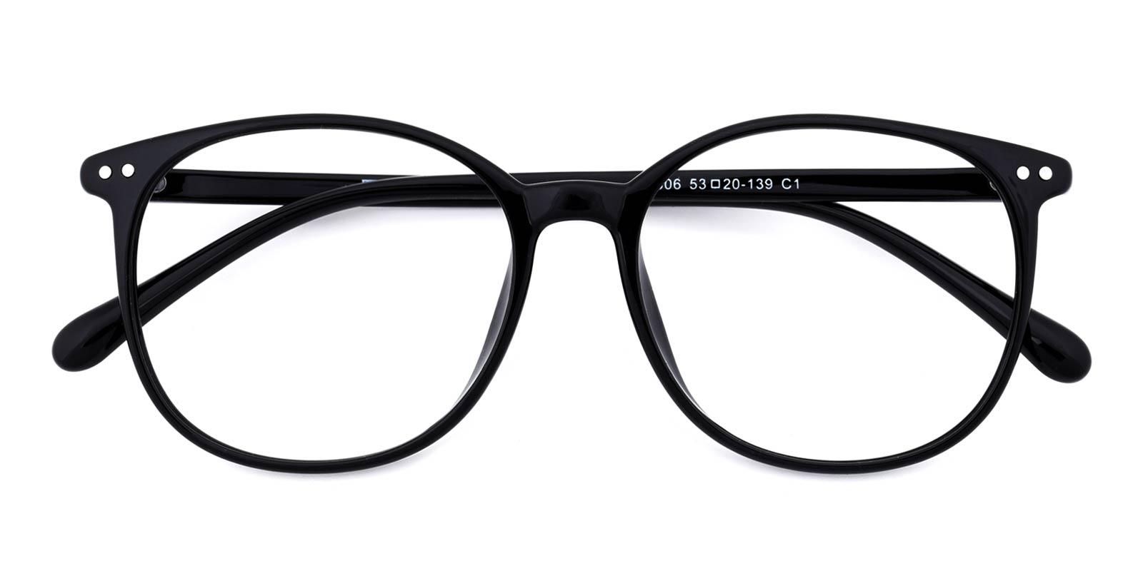 Julian-Black-Round-TR-Eyeglasses-detail