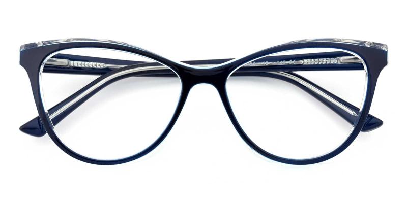 Diana-Blue-Eyeglasses