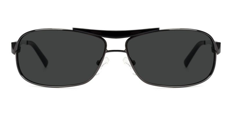 Greg Non Prescription Sunglasses-Black-other
