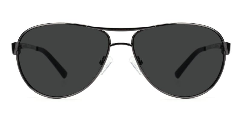Hector Non Prescription Sunglasses-Black-other