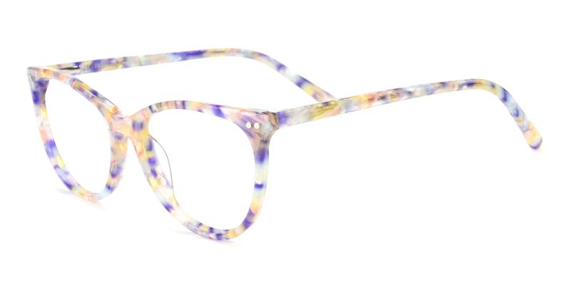 Shell-Blue-Eyeglasses