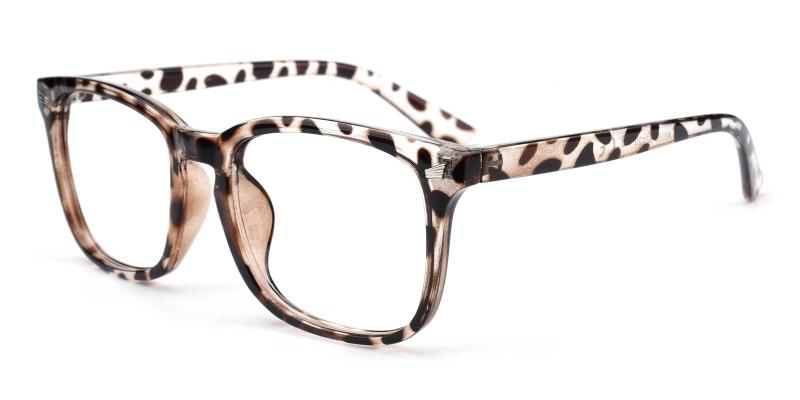 Abel Leopard BlueLight Blocking Non Prescription-Leopard-Eyeglasses