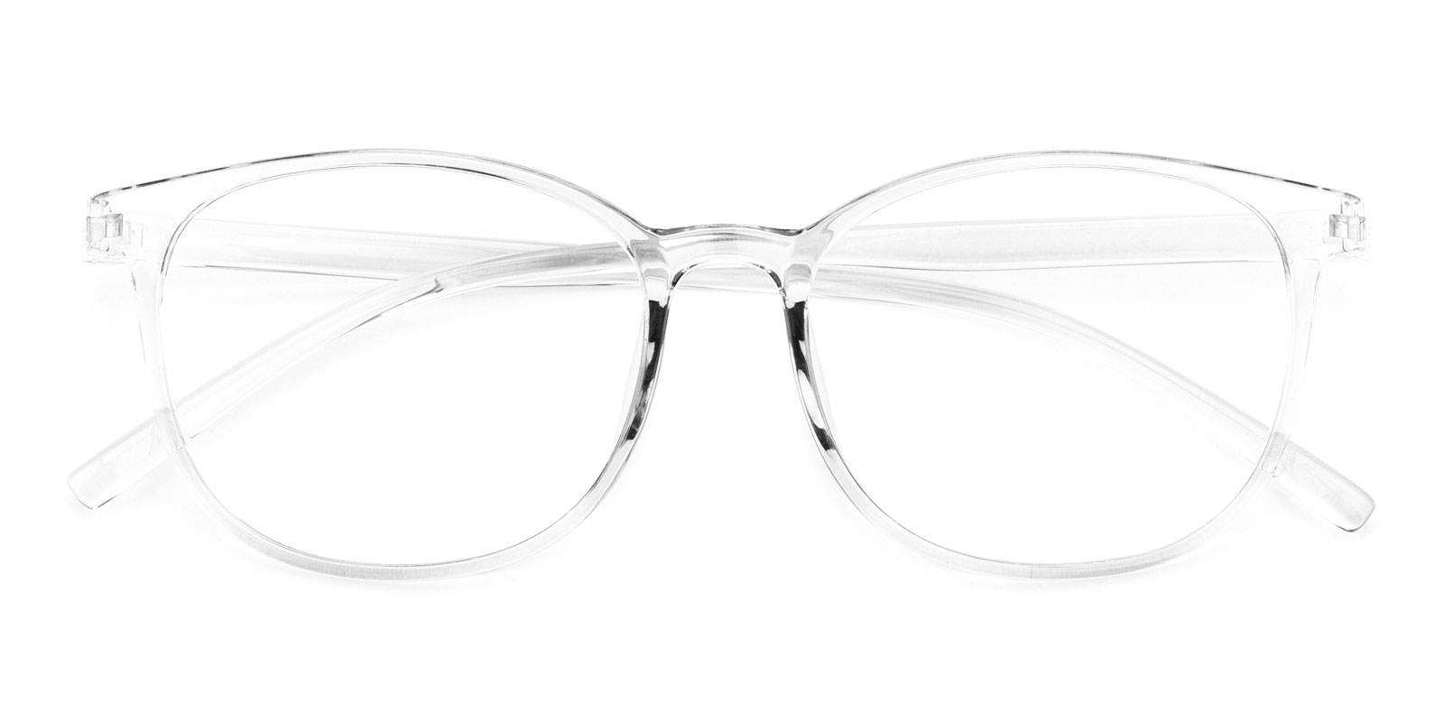 Geoff Translucent BlueLight Blocking Non Prescription-Translucent-Rectangle-TR-Eyeglasses-detail