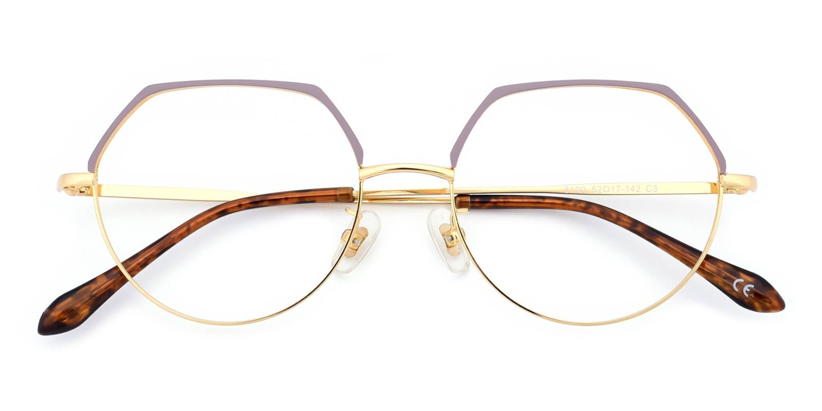 Dew Purple BlueLight Blocking Non Prescription-Purple-Rectangle-TR-Eyeglasses-detail