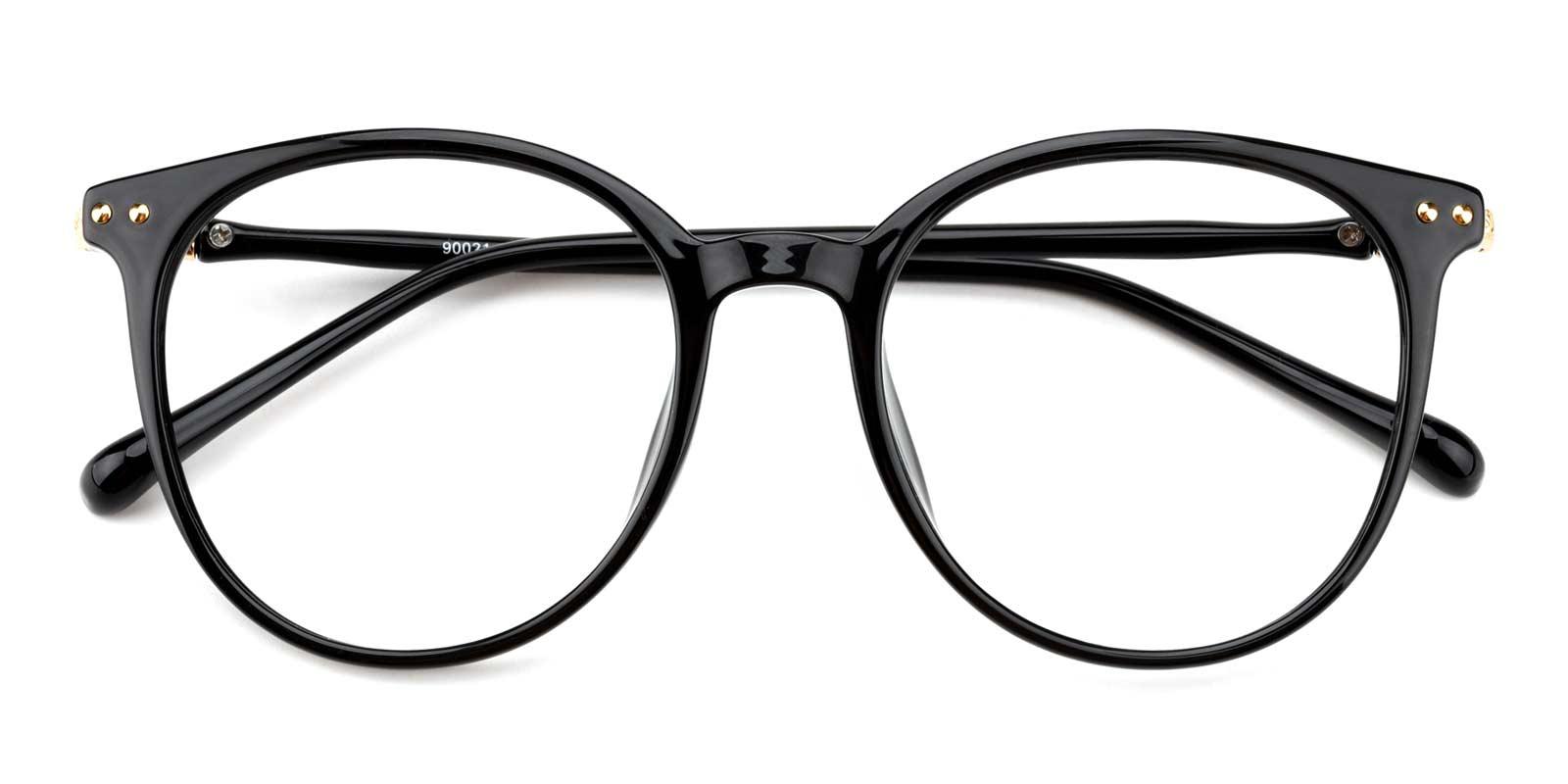 Amelia-Black-Round-TR-Eyeglasses-detail