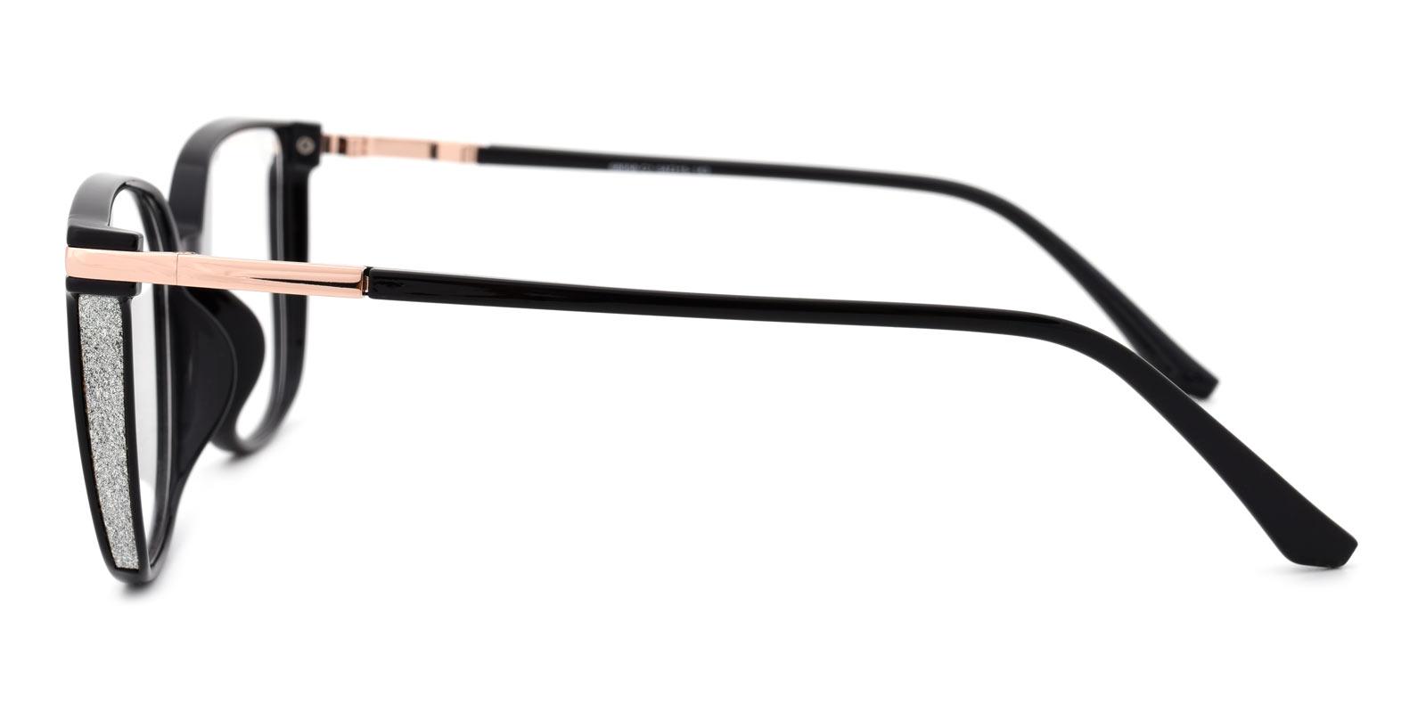 Litte-Black-Rectangle / Round-TR-Eyeglasses-detail