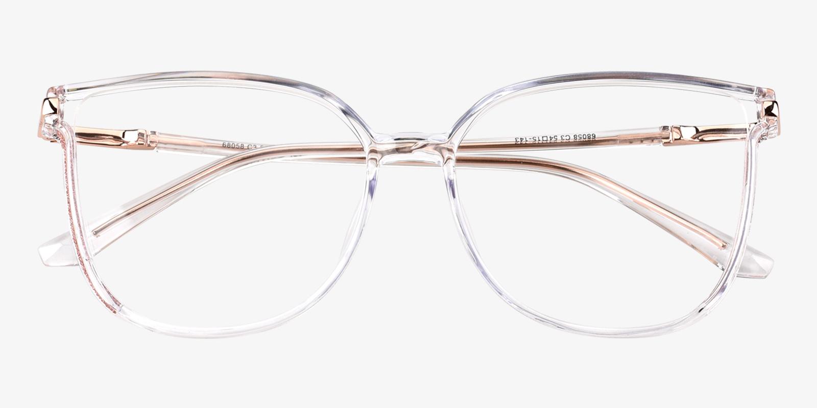 Litte-Translucent-Rectangle / Round-TR-Eyeglasses-detail