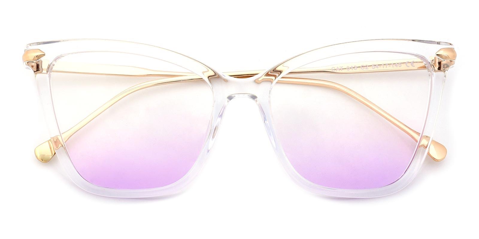 Violet-Translucent-Cat-TR-Sunglasses-detail