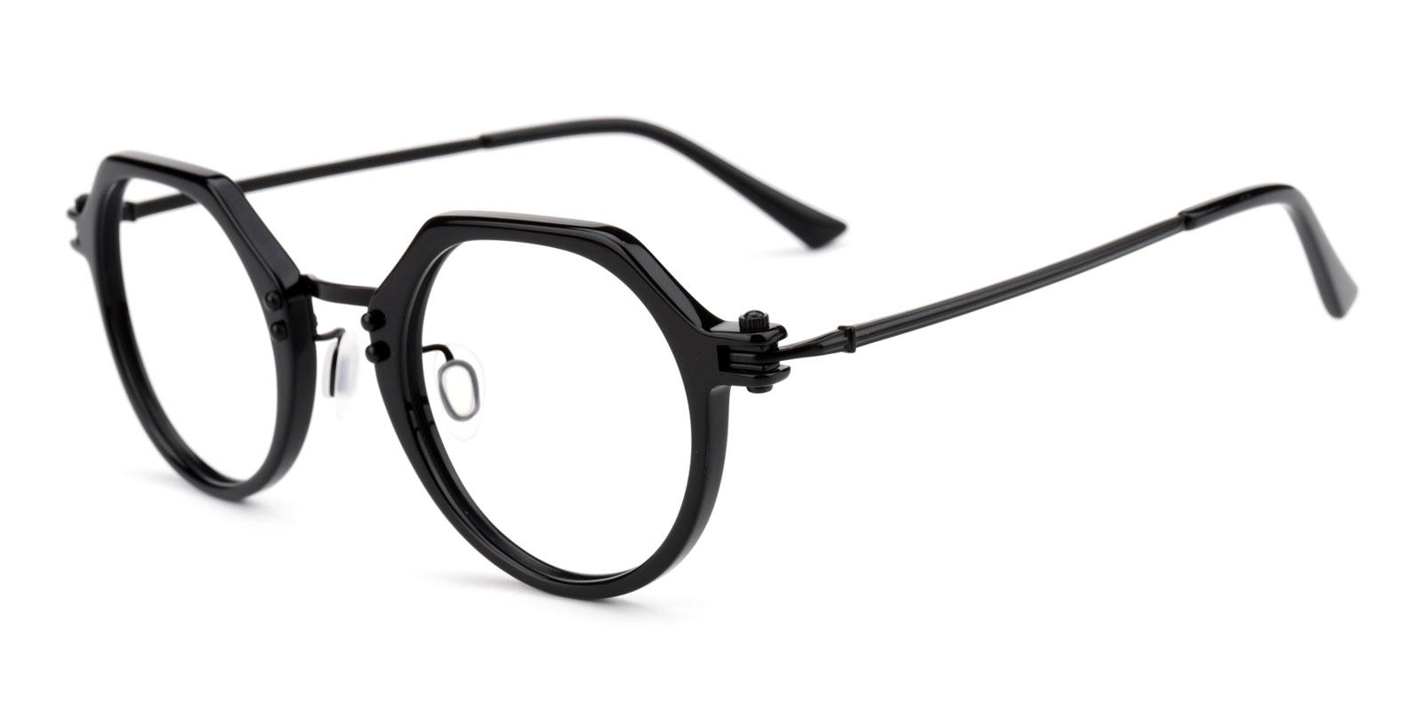Malcolm-Black-Geometric-Titanium-Eyeglasses-detail