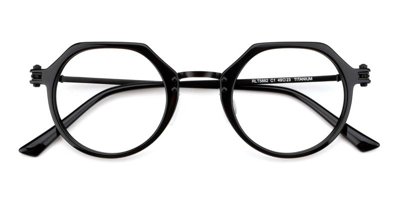 Malcolm-Black-Eyeglasses