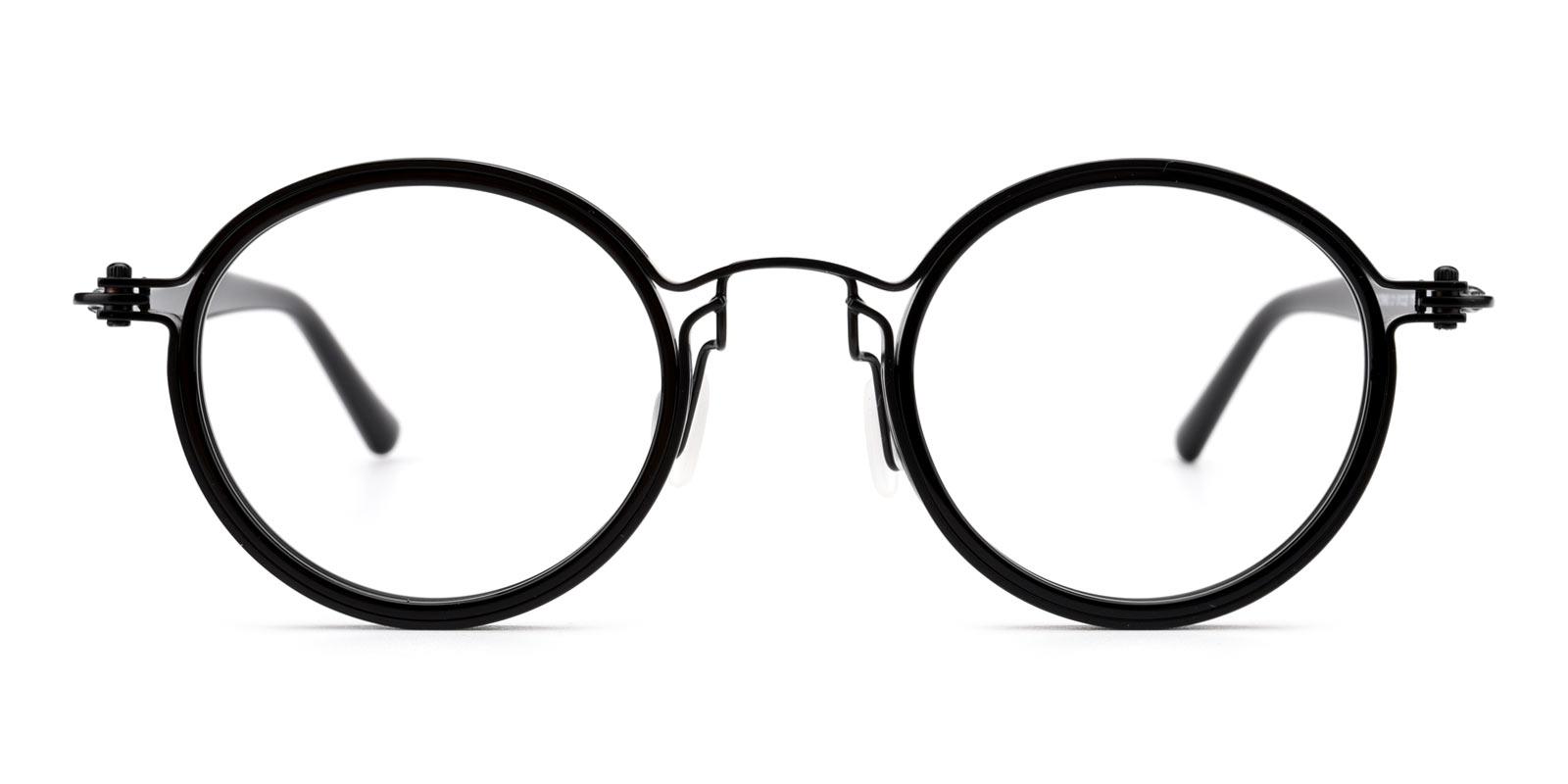 Bruce-Black-Round-Titanium-Eyeglasses-detail