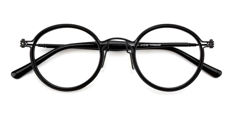 Bruce-Black-Eyeglasses