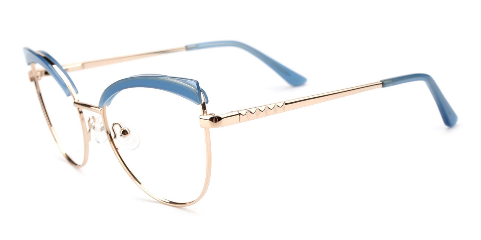 Lori-Blue-Cat-Metal-Eyeglasses-detail