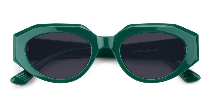 Fran-Green-Sunglasses