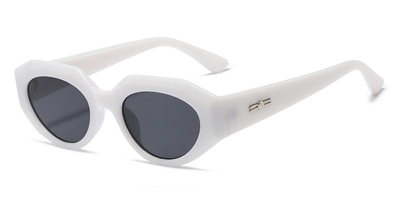 Fran-White-Sunglasses