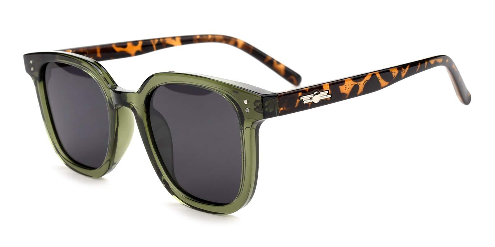 Ulrica-Green-Rectangle-TR-Sunglasses-detail