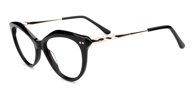 Thirza-Black-Eyeglasses