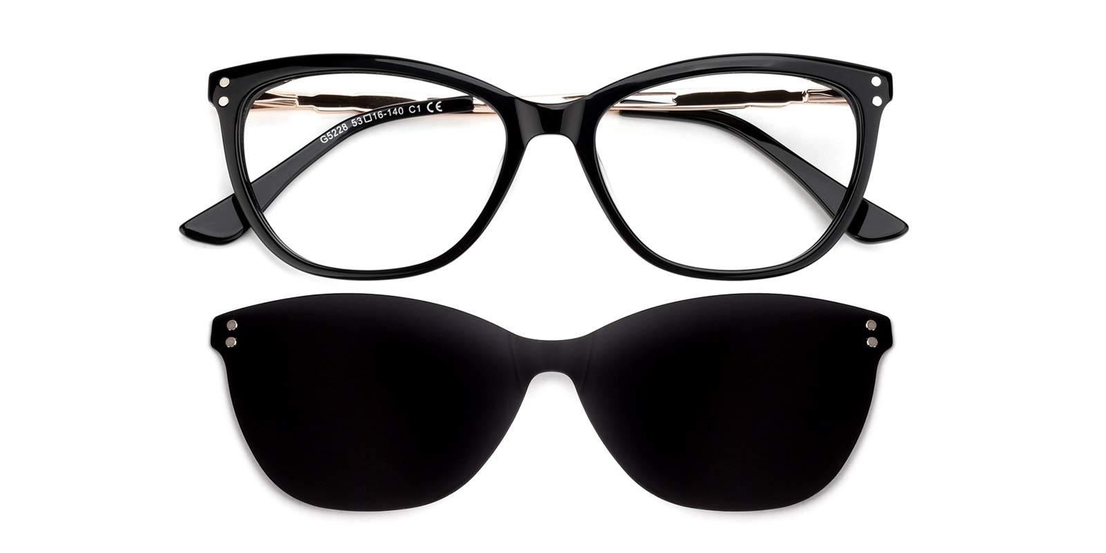 Undine-Black-Cat-Acetate-Eyeglasses-detail