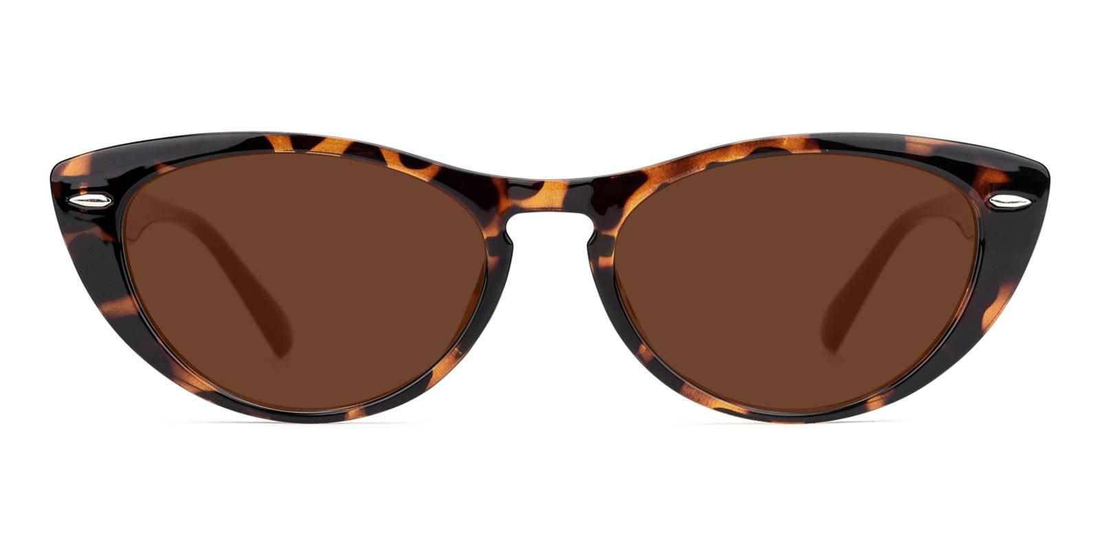 Kuku Non Prescription Sunglasses-Tortoise-Cat-TR-Sunglasses-detail