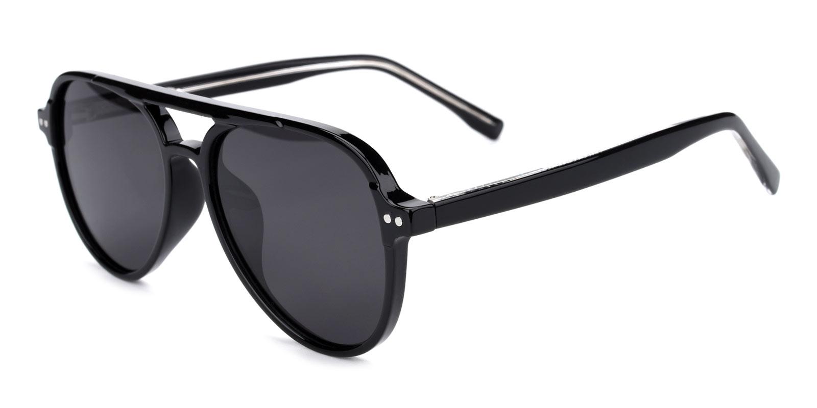 Artists Non Prescription Sunglasses-Black-Aviator-TR-Sunglasses-detail