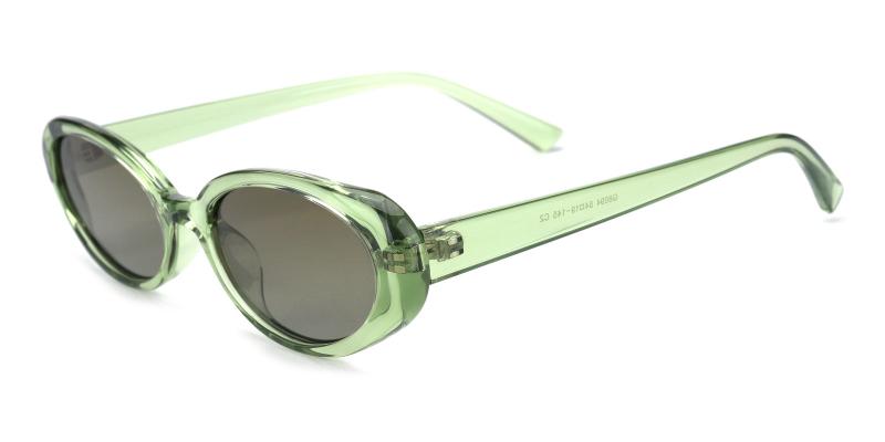Sister Non Prescription Sunglasses-Green-Sunglasses
