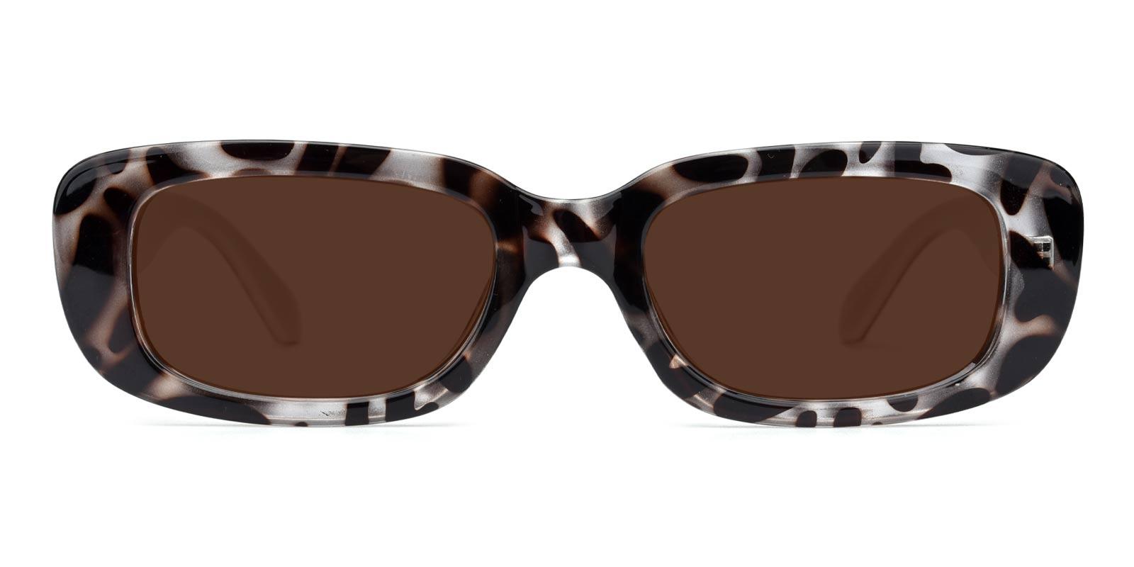 Influencer Non Prescription Sunglasses-Tortoise-Rectangle-TR-Eyeglasses-detail