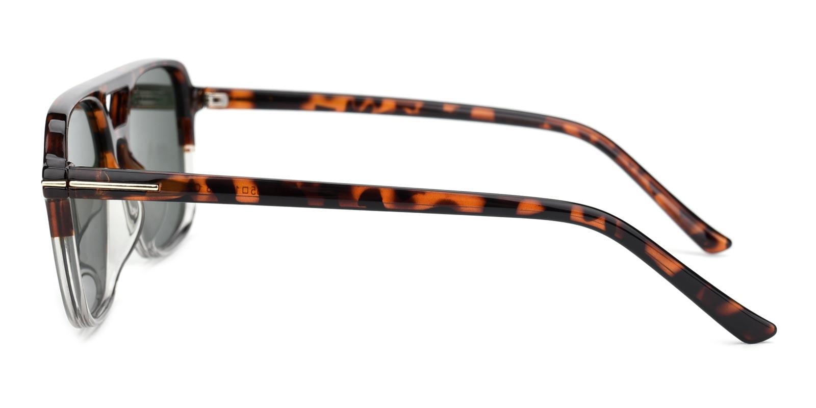 Galaxy Non Prescription Sunglasses-Tortoise-Aviator-TR-Sunglasses-detail
