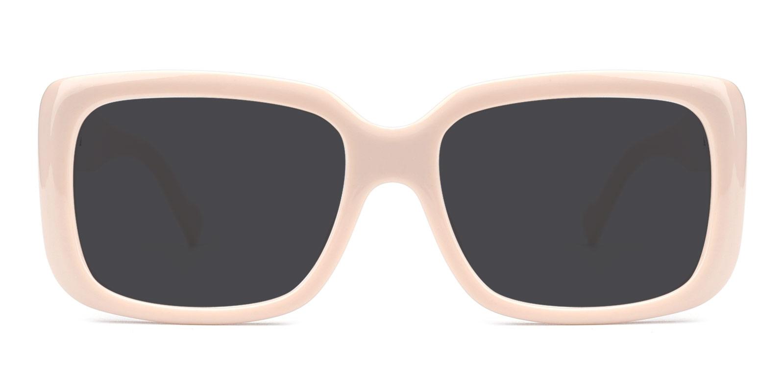 Summer Non Prescription Sunglasses-Pink-Rectangle-TR-Sunglasses-detail