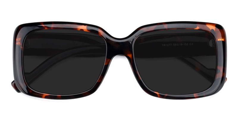 Summer Non Prescription Sunglasses-Tortoise-Sunglasses
