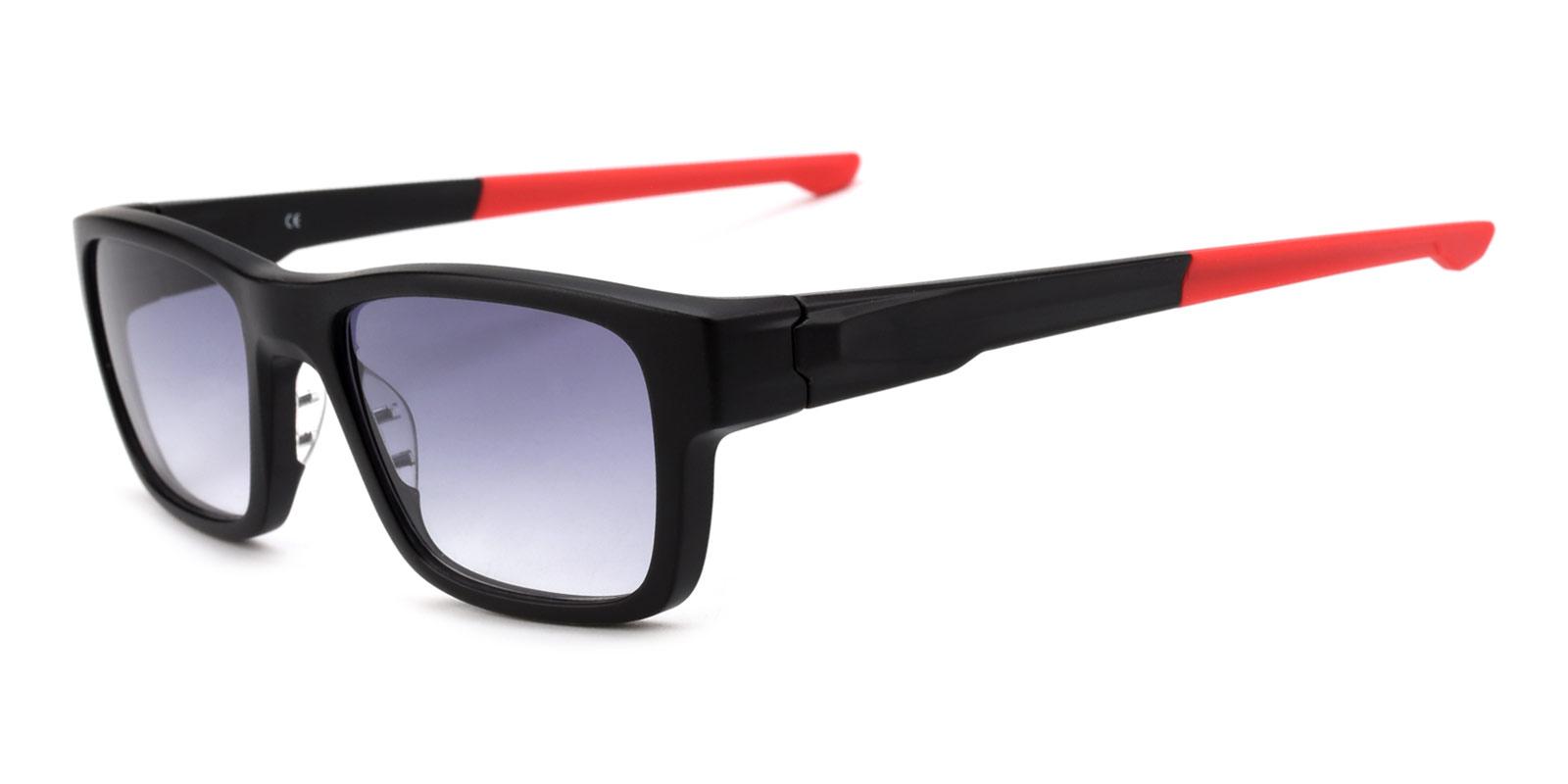Kevin-Red-Rectangle-TR-Sunglasses-detail