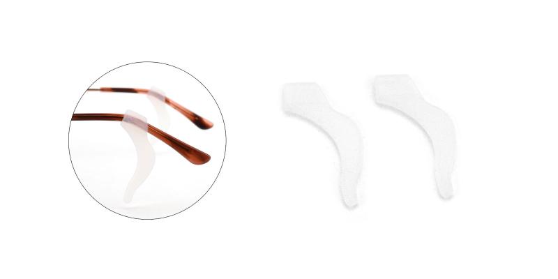 Smart Anti-Slip Glasses EarHook-Translucent-other