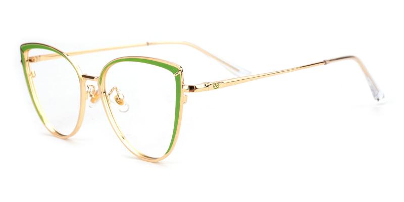 Leaf-Green-Eyeglasses