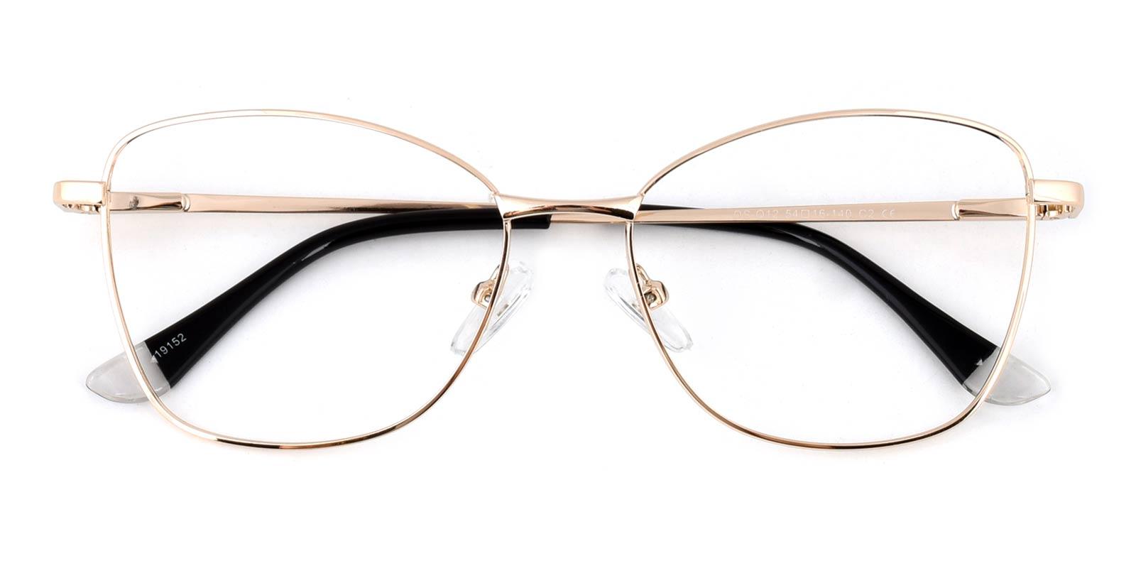 Rhoda-Gold-Cat-Metal-Eyeglasses-detail