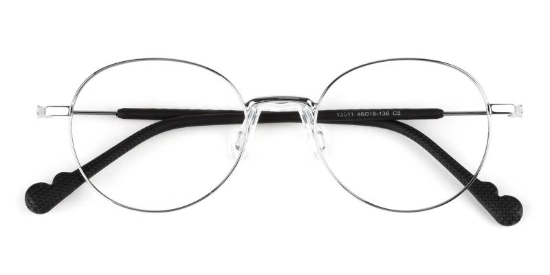 Umeko-Silver-Eyeglasses