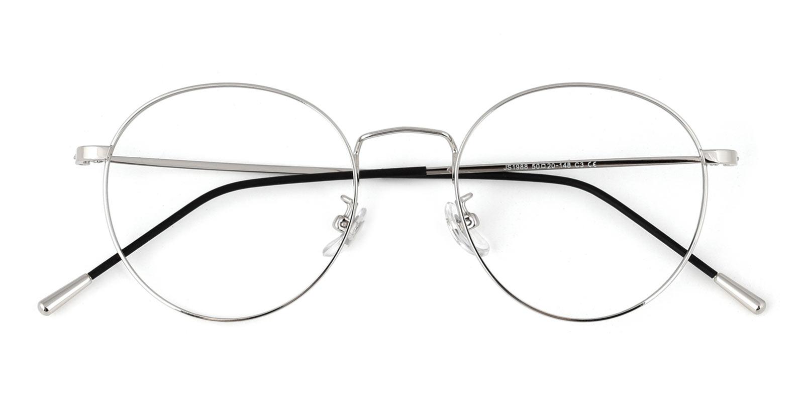 Garrett-Silver-Round-Metal-Eyeglasses-detail