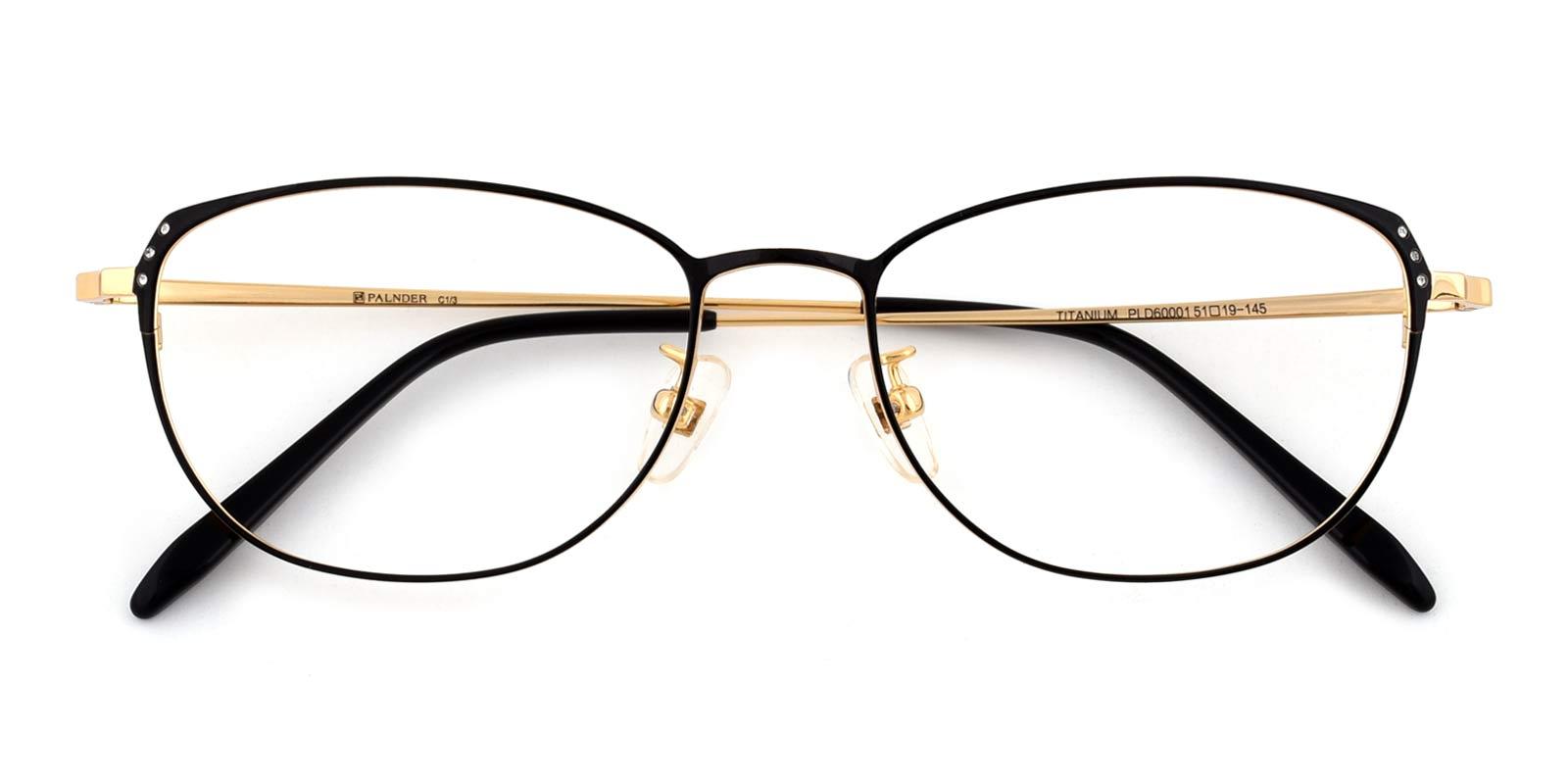 Sandra-Black-Cat-Titanium-Eyeglasses-detail